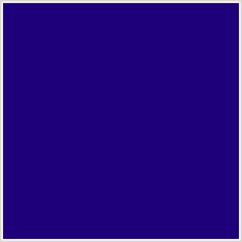 1D007A Hex Color Image (BLUE VIOLET, PAUA)