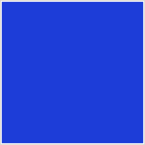 1D3DD8 Hex Color Image (BLUE, PERSIAN BLUE)