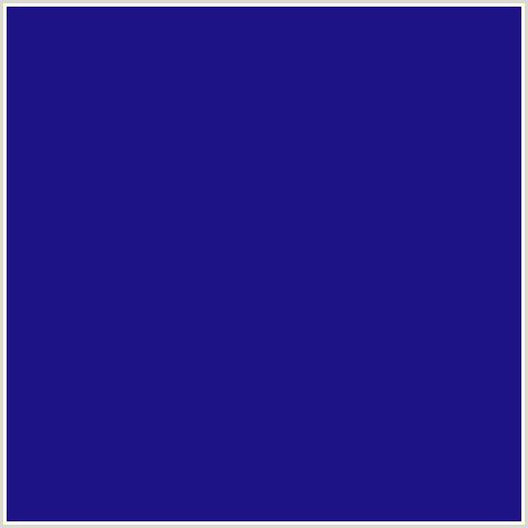 1E1386 Hex Color Image (BLUE, DEEP KOAMARU)