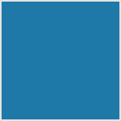 1E78A8 Hex Color Image (BLUE, MATISSE)