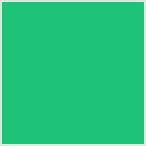 1EC279 Hex Color Image (GREEN BLUE, MOUNTAIN MEADOW)