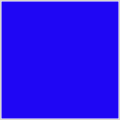 1F06F4 Hex Color Image (BLUE)