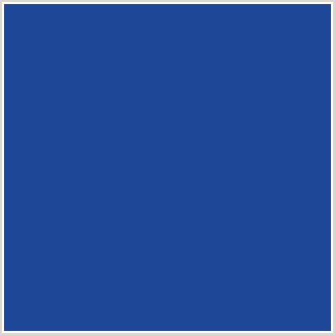 1F4797 Hex Color Image (BLUE, MATISSE)