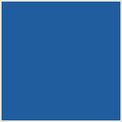 205D9E Hex Color Image (BLUE, MATISSE)