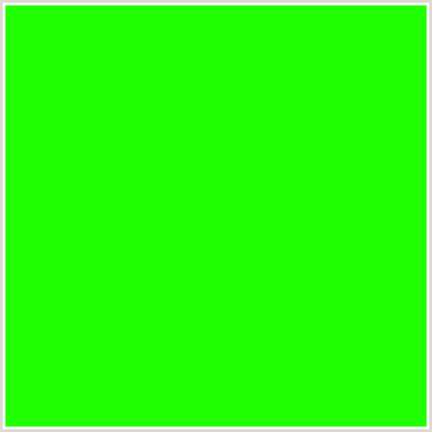 20FF00 Hex Color Image (GREEN, HARLEQUIN)