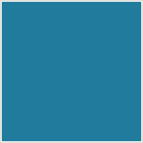 217B9D Hex Color Image (JELLY BEAN, LIGHT BLUE)