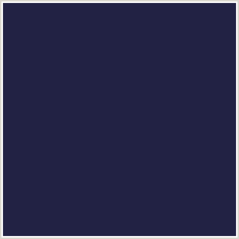 222244 Hex Color Image (BLUE, MIDNIGHT BLUE, PORT GORE)