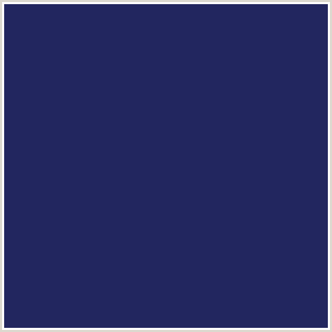 22265F Hex Color Image (BLUE, CLOUD BURST, MIDNIGHT BLUE)