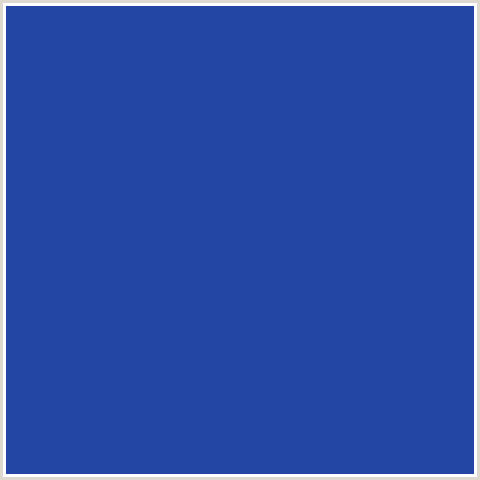 2346A5 Hex Color Image (BLUE, CERULEAN BLUE)