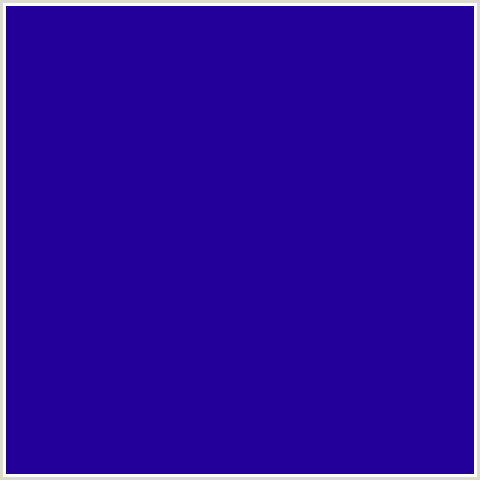24009A Hex Color Image (BLUE VIOLET, KINGFISHER DAISY)