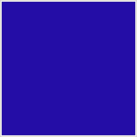 240DA6 Hex Color Image (BLUE, BLUE GEM)