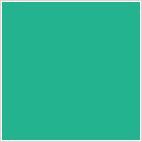 24B38F Hex Color Image (BLUE GREEN, JUNGLE GREEN)