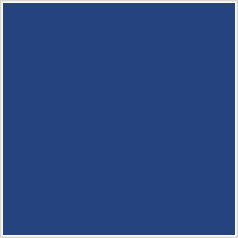 25437E Hex Color Image (BAY OF MANY, BLUE, MIDNIGHT BLUE)