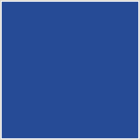 264B96 Hex Color Image (BLUE, ST TROPAZ)