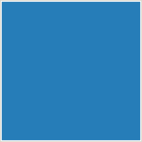 267DB8 Hex Color Image (BLUE, MARINER)
