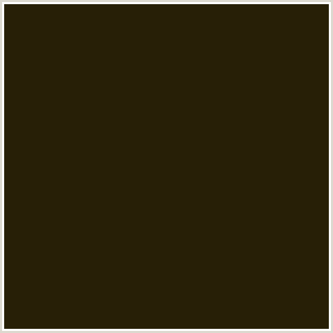 271F06 Hex Color Image (CANNON BLACK, ORANGE YELLOW)