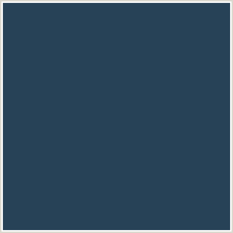 274257 Hex Color Image (BLUE, MIDNIGHT BLUE, RHINO)