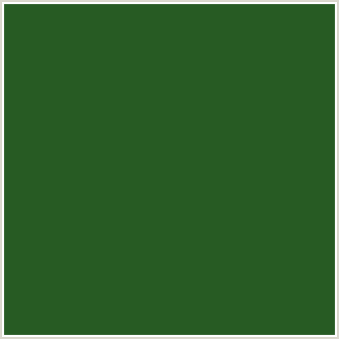 275B23 Hex Color Image (EVERGLADE, GREEN)