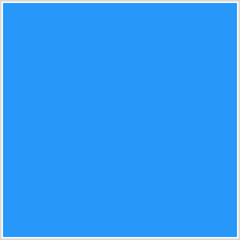 2797FA Hex Color Image (BLUE, DODGER BLUE)