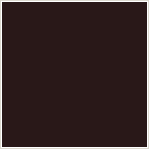 291818 Hex Color Image (COCOA BROWN, RED)