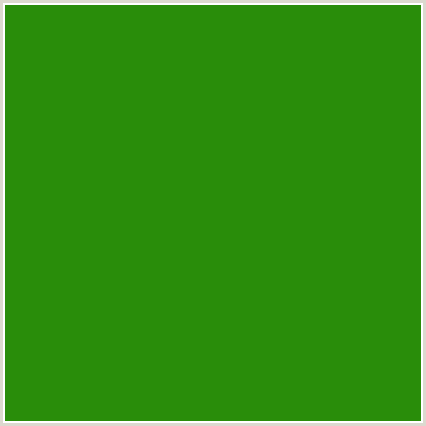 298D0A Hex Color Image (BILBAO, FOREST GREEN, GREEN)