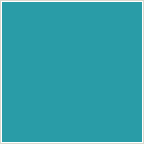 299CA7 Hex Color Image (EASTERN BLUE, LIGHT BLUE)