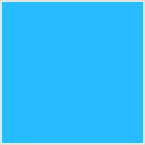 29BBFF Hex Color Image (DODGER BLUE, LIGHT BLUE)