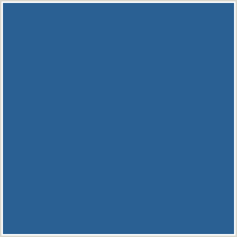 2A6093 Hex Color Image (BLUE, ST TROPAZ)
