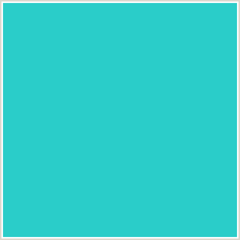 2ACDC9 Hex Color Image (AQUA, LIGHT BLUE, TURQUOISE)