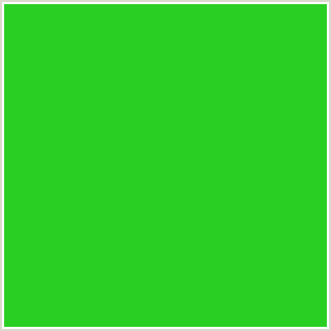 2ACF23 Hex Color Image (GREEN, LIMA)