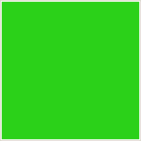 2BD119 Hex Color Image (GREEN, MALACHITE)