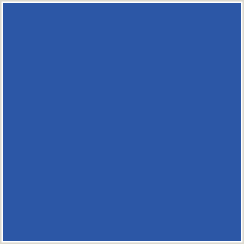 2C57A6 Hex Color Image (BLUE, ST TROPAZ)