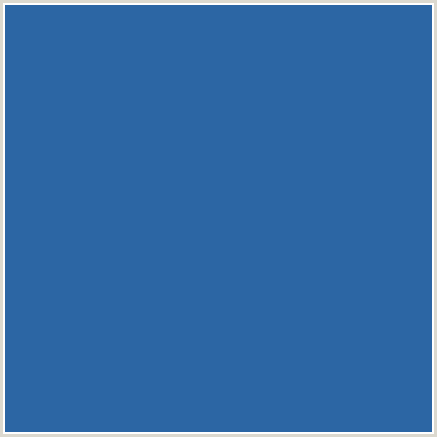 2C66A4 Hex Color Image (AZURE, BLUE)