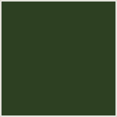 2D4022 Hex Color Image (GREEN, GREEN KELP)