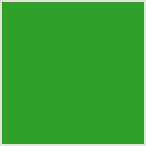 2DA127 Hex Color Image (FOREST GREEN, GREEN)