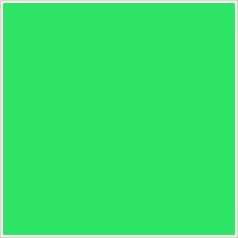 2DE465 Hex Color Image (GREEN, MALACHITE)