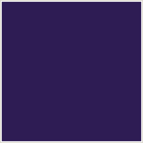 2E1C54 Hex Color Image (BLUE VIOLET, VALHALLA)