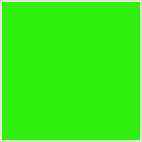 2EF00C Hex Color Image (GREEN, HARLEQUIN)
