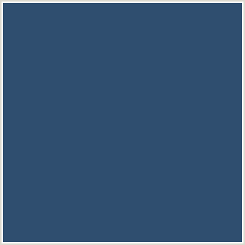 2F4E6F Hex Color Image (BLUE, MIDNIGHT BLUE, SAN JUAN)