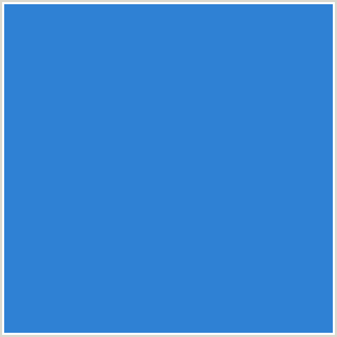 2F81D4 Hex Color Image (BLUE, MARINER)