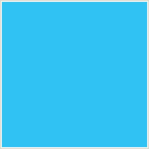 2FC2F3 Hex Color Image (LIGHT BLUE, PICTON BLUE)