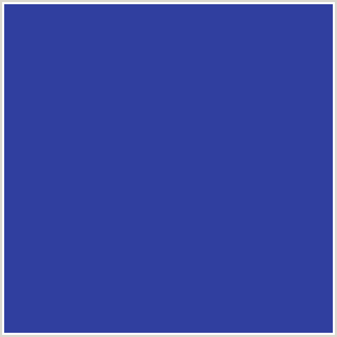 303F9F Hex Color Image (BLUE, SAPPHIRE)