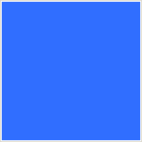 306EFF Hex Color Image (BLUE, DODGER BLUE)