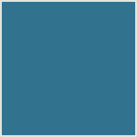 31738F Hex Color Image (CALYPSO, LIGHT BLUE)