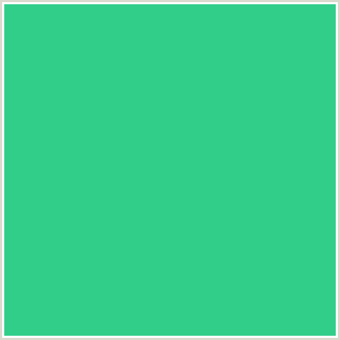 31CE8A Hex Color Image (GREEN BLUE, SHAMROCK)