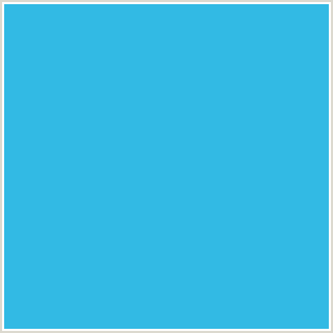 32BAE4 Hex Color Image (LIGHT BLUE, PICTON BLUE)