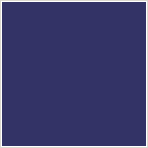 333366 Hex Color Image (BLUE, MIDNIGHT BLUE, RHINO)