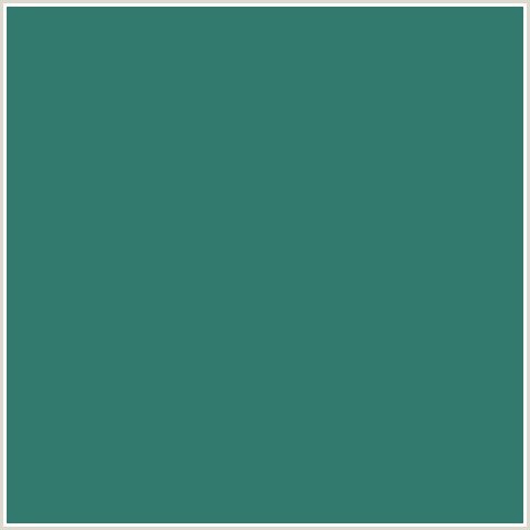 337A6E Hex Color Image (BLUE GREEN, ORACLE)