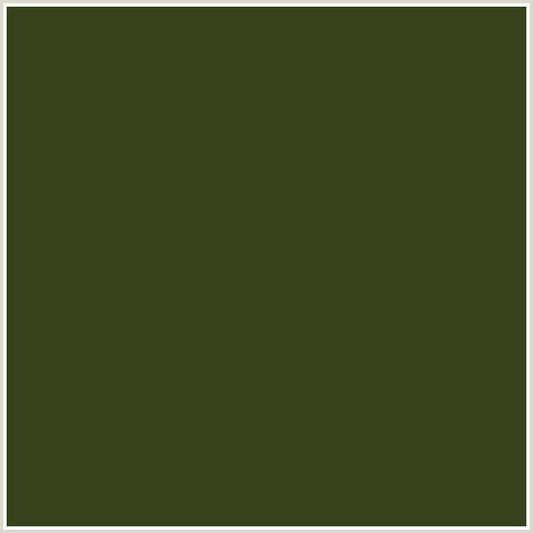 37421C Hex Color Image (GREEN YELLOW, THATCH GREEN)
