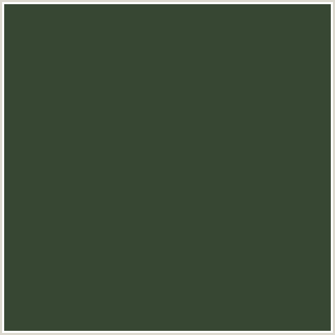 374733 Hex Color Image (CABBAGE PONT, GREEN)